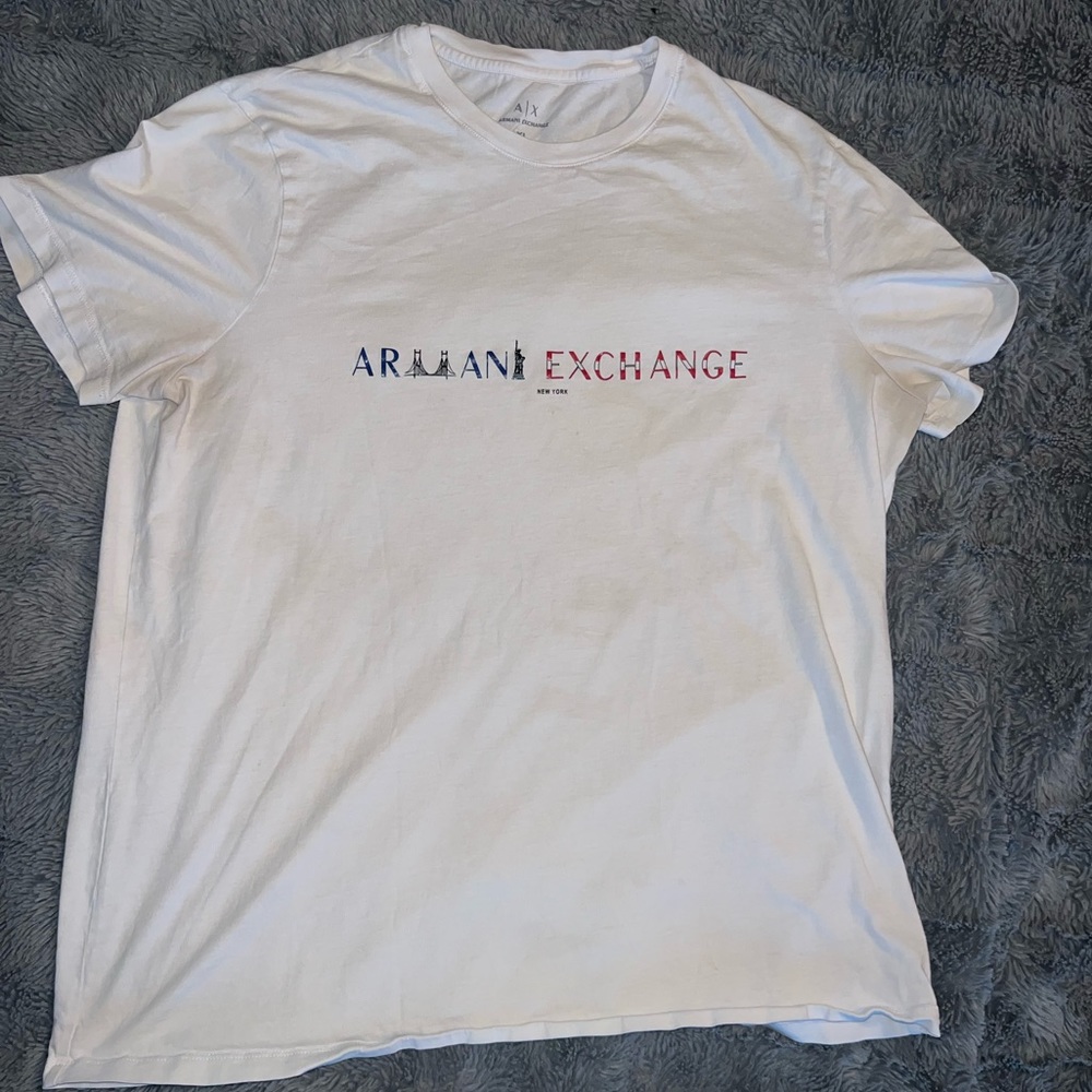 Armani exchange New York logo slim fit T-shirt size XL
